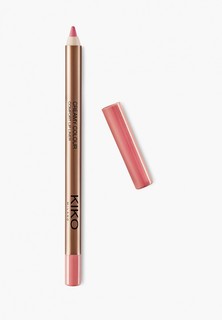 Карандаш для губ Kiko Milano стойкий CREAMY COLOUR COMFORT LIP LINER, оттенок 302, Warm Pink, 1.2 г
