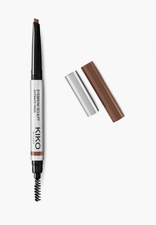 Карандаш для бровей Kiko Milano автоматический EYEBROW SCULPT AUTOMATIC PENCIL, оттенок 04, Auburn, 0.25 г