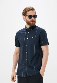 Рубашка Lyle & Scott Vertical Stripe Short Sleeve Oxford Shirt