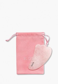 Массажер для лица Bloor скребок гуаша "Лапа" из натурального розового кварца (цельный камень)
