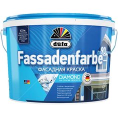 Краска водоэмульсионная Dufa Fassadenfarbe RD90 фасадная белая, 5 л Düfa