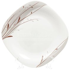 Тарелка обеденная стеклокерамическая, 260 мм, Орфей FP-115-130303 Daniks