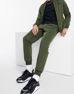 Зеленый трикотажный спортивный костюм в стиле одежды для бейсбола Puma Baseball-Зеленый цвет