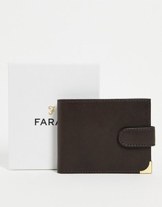 Коричневый бумажник Farah-Коричневый цвет