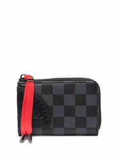 Sprayground клетчатый кошелек с круговой молнией
