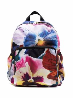 Molo Kids рюкзак с цветочным принтом