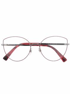 Valentino Eyewear очки Rockstud в оправе кошачий глаз