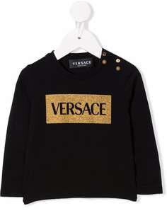 Versace Kids толстовка с логотипом