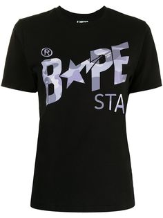 A BATHING APE® футболка с логотипом Bape