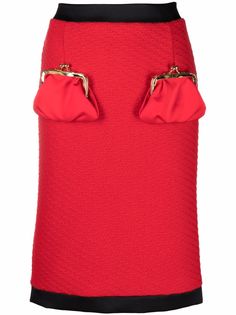 Moschino юбка Archive с карманами