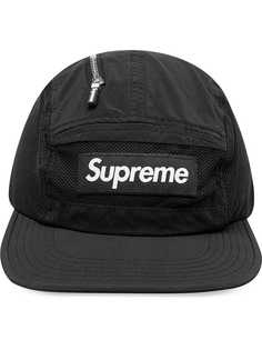 Supreme сетчатая кепка с молнией