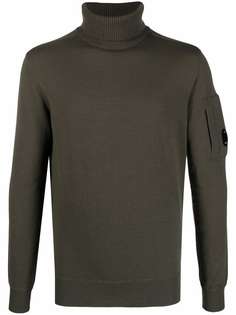 C.P. Company джемпер с высоким воротником и линзой