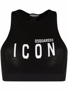 Dsquared2 бюстгальтер с принтом Icon