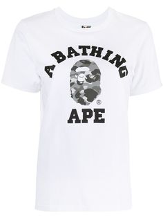 A BATHING APE® футболка с логотипом