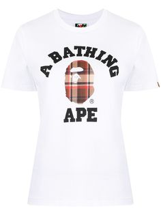 A BATHING APE® футболка с логотипом Bape