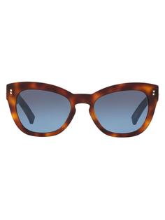 Valentino Eyewear солнцезащитные очки VA4037 в оправе бабочка