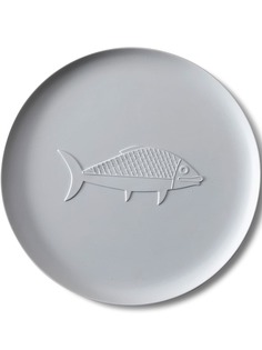 Cassina поднос Poisson с тиснением