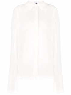 Krizia рубашка с бахромой