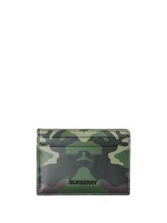 Burberry картхолдер с камуфляжным принтом