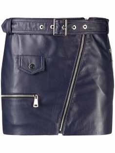 Manokhi кожаная юбка мини