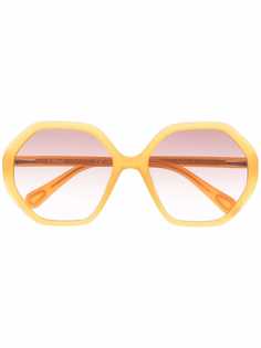 Chloé Kids солнцезащитные очки в круглой оправе