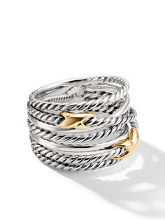 David Yurman серебряное кольцо