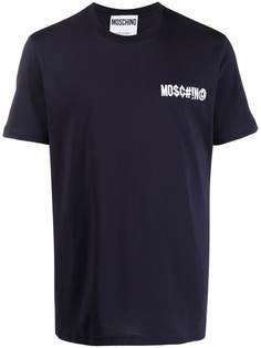Moschino футболка Symbols с логотипом