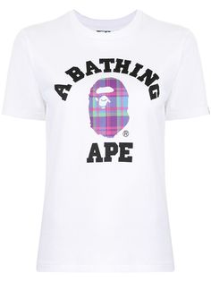 A BATHING APE® футболка с логотипом Bape