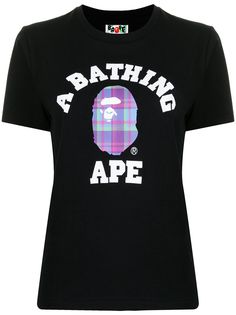 A BATHING APE® футболка с логотипом Bape