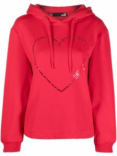 Love Moschino декорированное худи