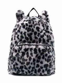 Molo Kids рюкзак с леопардовым принтом