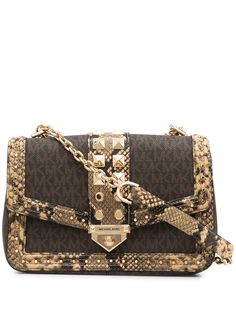 Michael Michael Kors сумка на плечо Soho со змеиным принтом