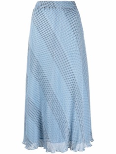 GANNI юбка миди в полоску