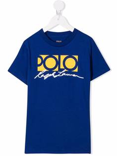 Ralph Lauren Kids футболка с логотипом