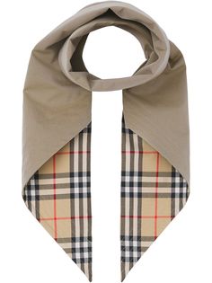 Burberry габардиновая бандана в клетку Vintage Check