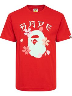 A BATHING APE® футболка Sakura Ape Head