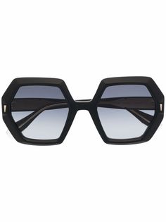 GIGI STUDIOS солнцезащитные очки в массивной оправе