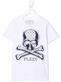 Philipp Plein футболка с принтом Skull