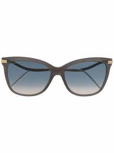 Jimmy Choo Eyewear солнцезащитные очки Steffs в массивной оправе