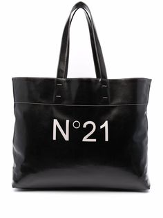 Nº21 сумка-шопер с логотипом