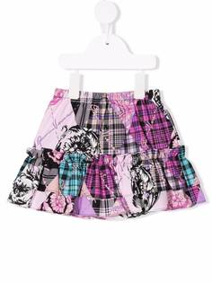Versace Kids юбка с принтом