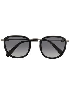 Moncler Eyewear солнцезащитные очки в массивной оправе