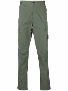 Stone Island брюки карго с нашивкой-логотипом