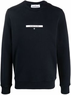 Stone Island толстовка с логотипом
