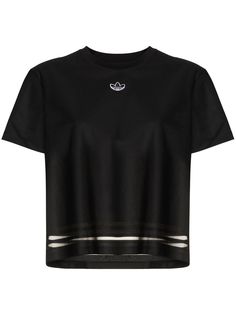 adidas футболка с логотипом Trefoil