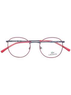 Lacoste Kids очки в круглой оправе с логотипом