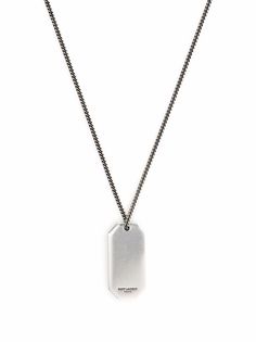 Saint Laurent цепочка на шею с подвеской