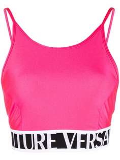 Versace Jeans Couture топ с логотипом