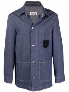 Maison Margiela джинсовая куртка-рубашка на пуговицах