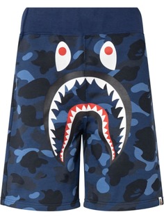 A BATHING APE® шорты Colour Camo Shark Bape